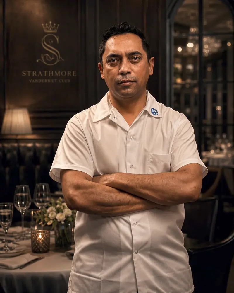 The Strathmore at Vanderbilt, food & chef portraits photography by Cinegrade