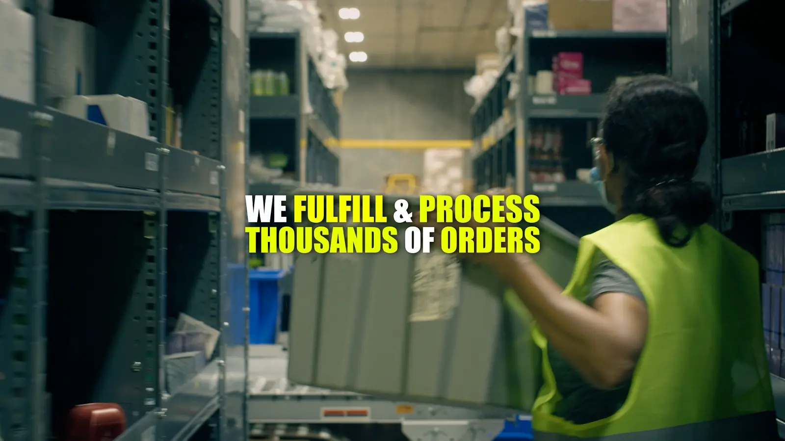 We Fulfill Thousands of Orders, Amazon Shipping Center