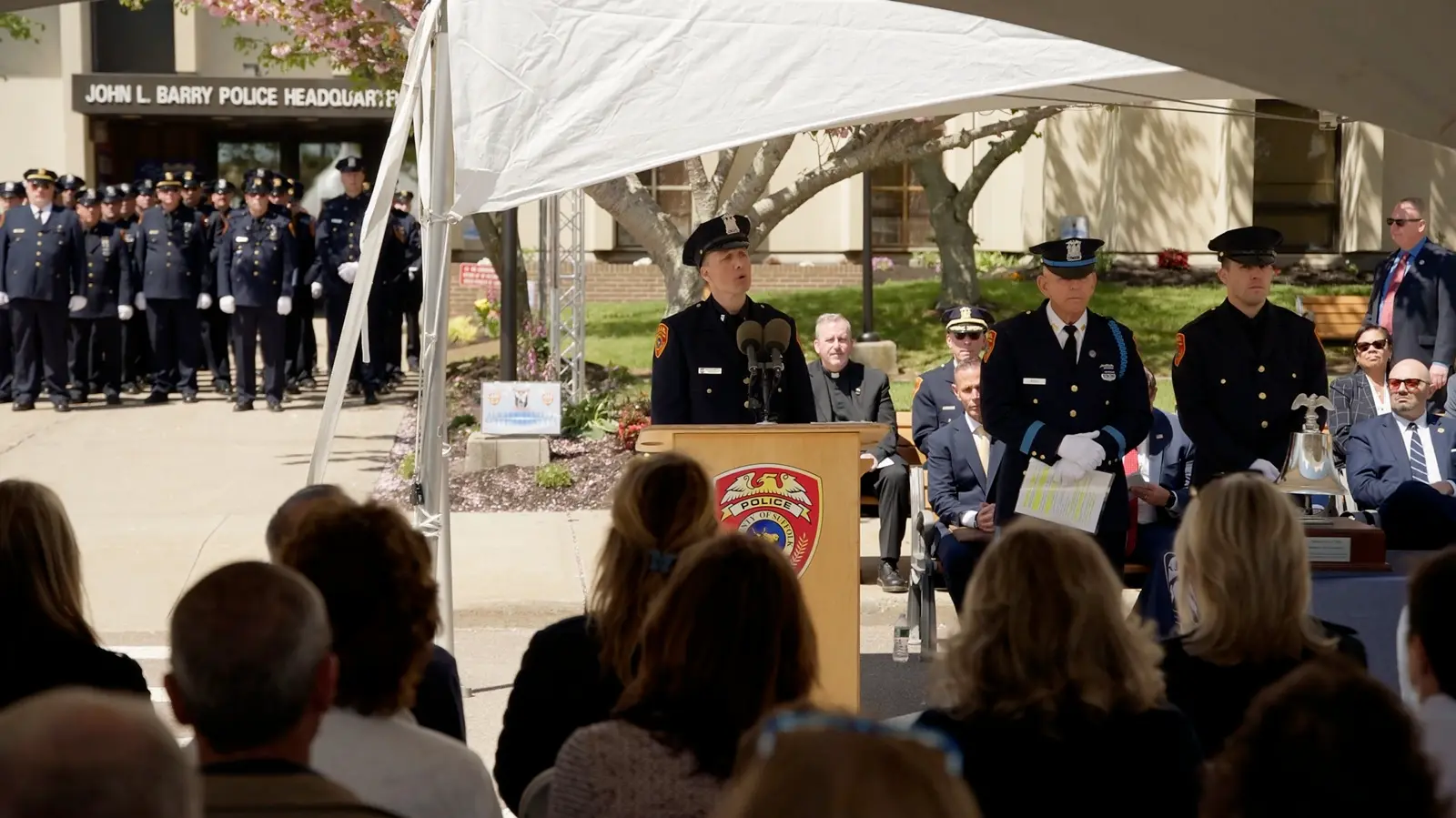 In Memoriam, John L. Barry Police Headquarters